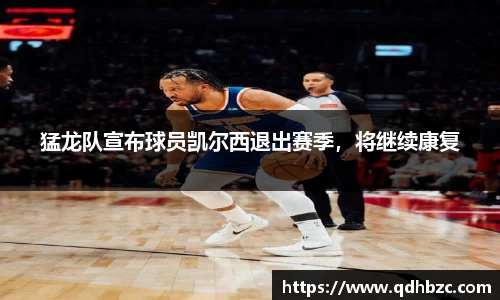 猛龙队宣布球员凯尔西退出赛季，将继续康复